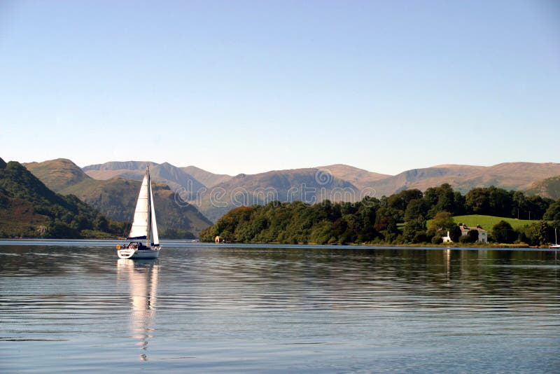 Sailboat on Ullswater