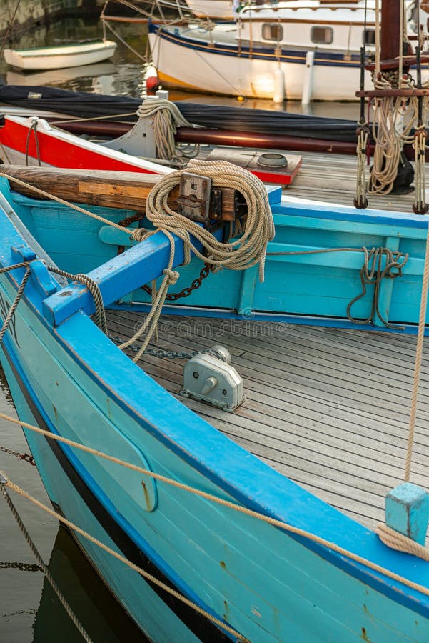 Sailboats in Brittany royalty free stock photos