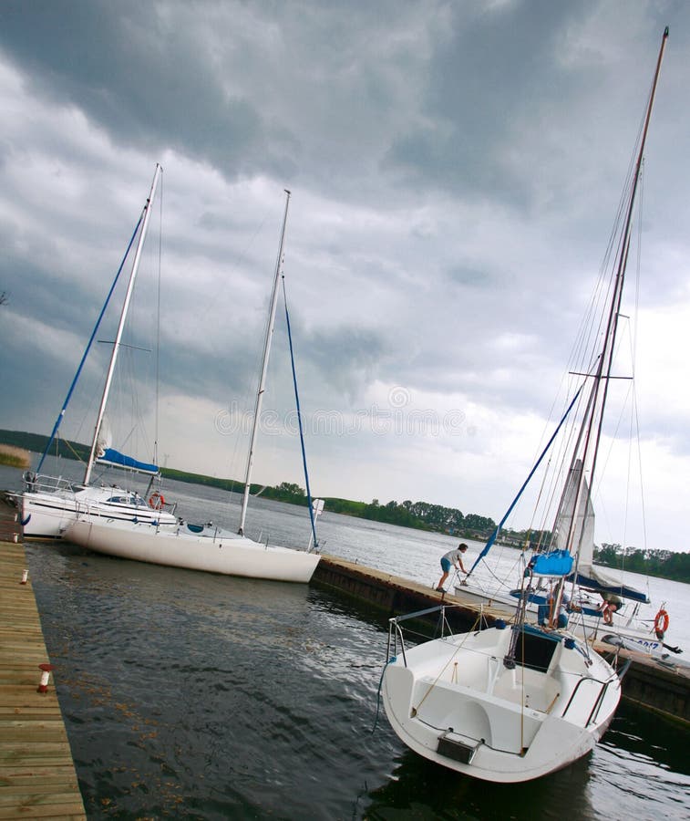 Sailing boats