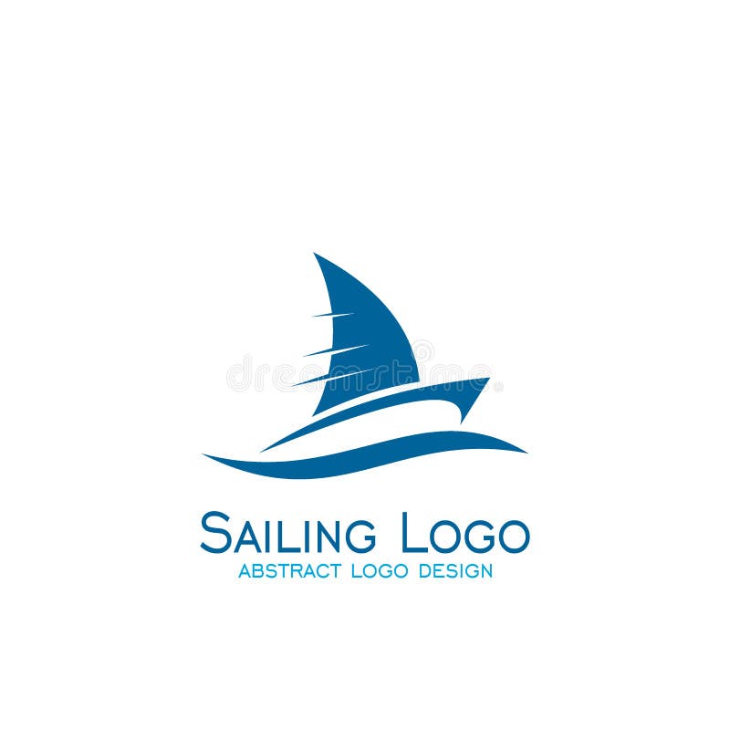 Sailing Logo Design, Vector Icons. Stock Vector - Illustration of ...