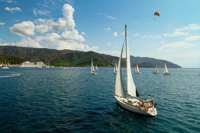 Sailing Regatta Sail & Fun Trophy In Turkey Editorial Photography Image of regatta, fethiye