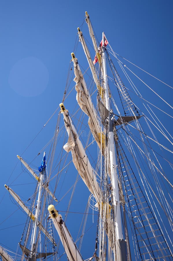 Sailing ship stock photo. Image of abseil, sail, windjammer 34747036