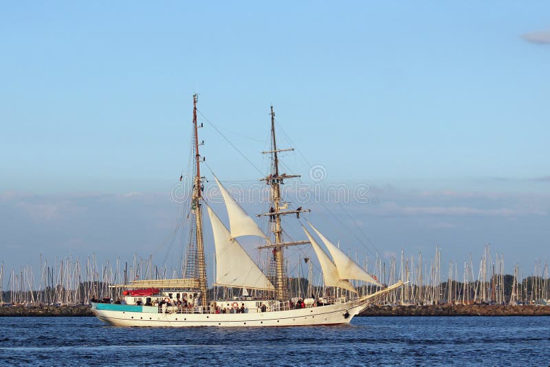 Sailing ships (Warnemunde - Rostock, Germany)