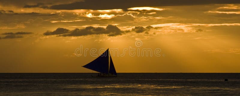 Sailing at Sunset