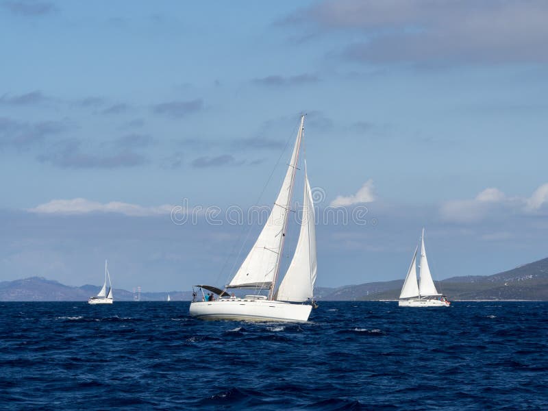 sailing yacht summer wind