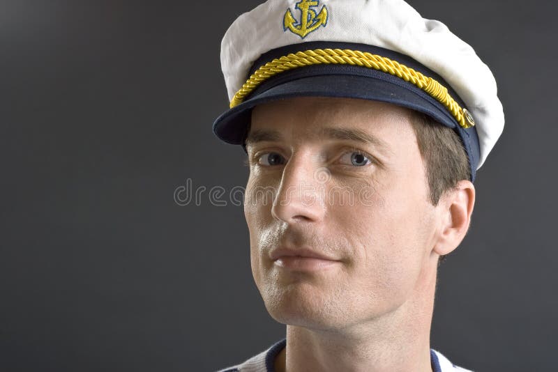 Sailor man with white cap