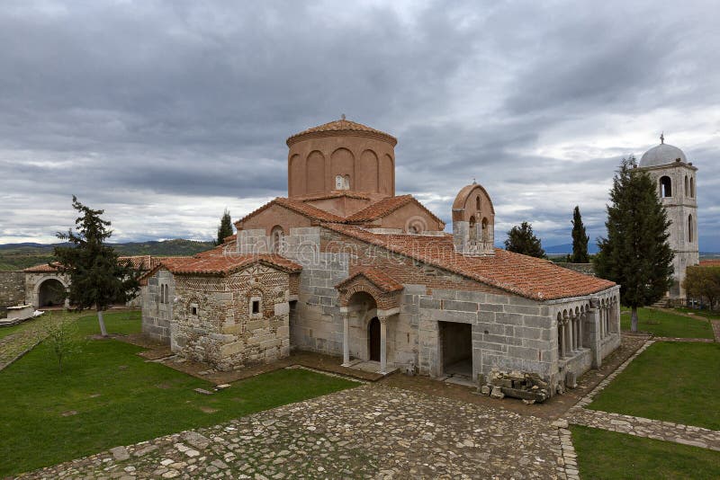 Sain mary Church apollonia albania fotos de stock