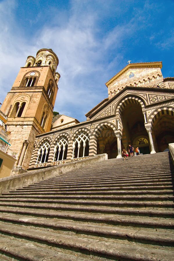 View of Saint Andrews cathedral in Amalfi, Italy, covered with Byzantine mosaics and polychrome faience. More in my portfolio.