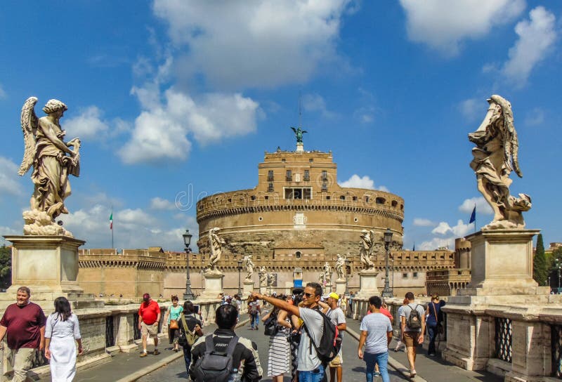 Saint Angel Castel, Rome photo libre de droits Saint Angel Castel, Rome photo libre de droits