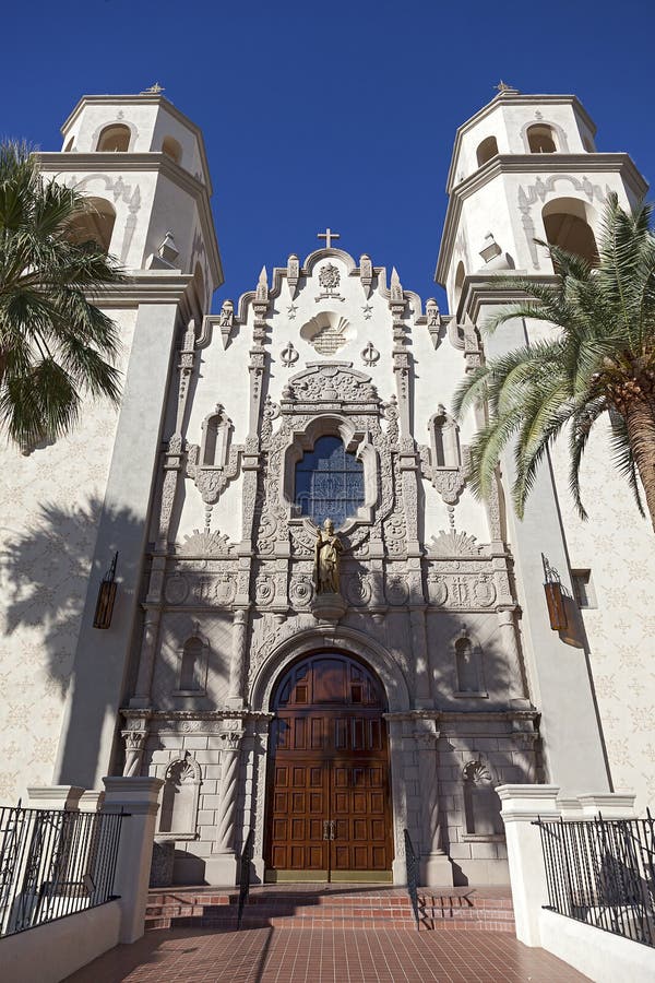 Saint Augustine Cathedral is the mother church of the Roman Catholic Diocese of Tucson. It is located in Tucson, Arizona. Saint Augustine Cathedral is the mother church of the Roman Catholic Diocese of Tucson. It is located in Tucson, Arizona.