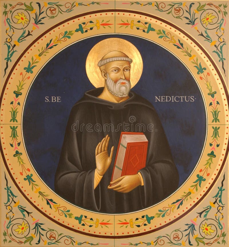 Saint Benedict de Nursia