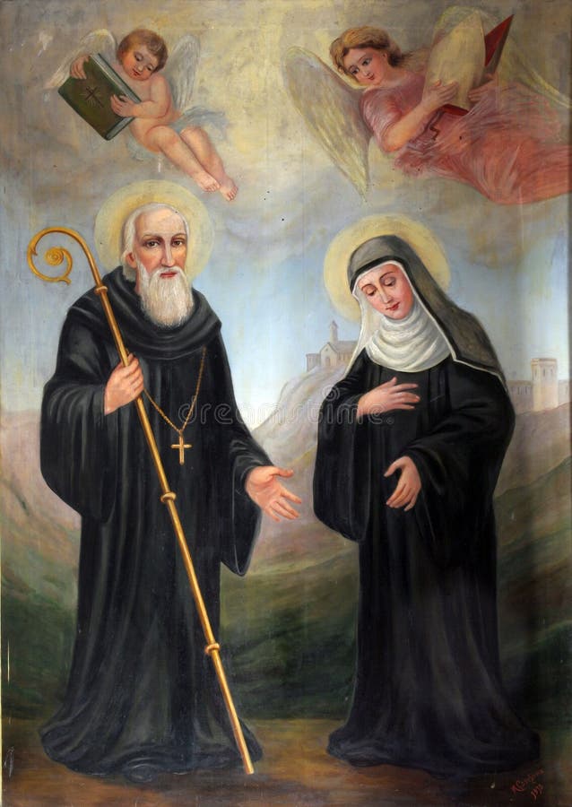 Saint Benedict e Saint Scholastica