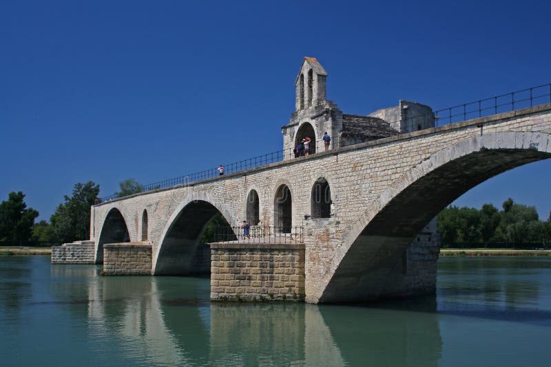 Saint-Bénezet de Pont, Avignon photo libre de droits Saint-Bénezet de Pont, Avignon photo libre de droits