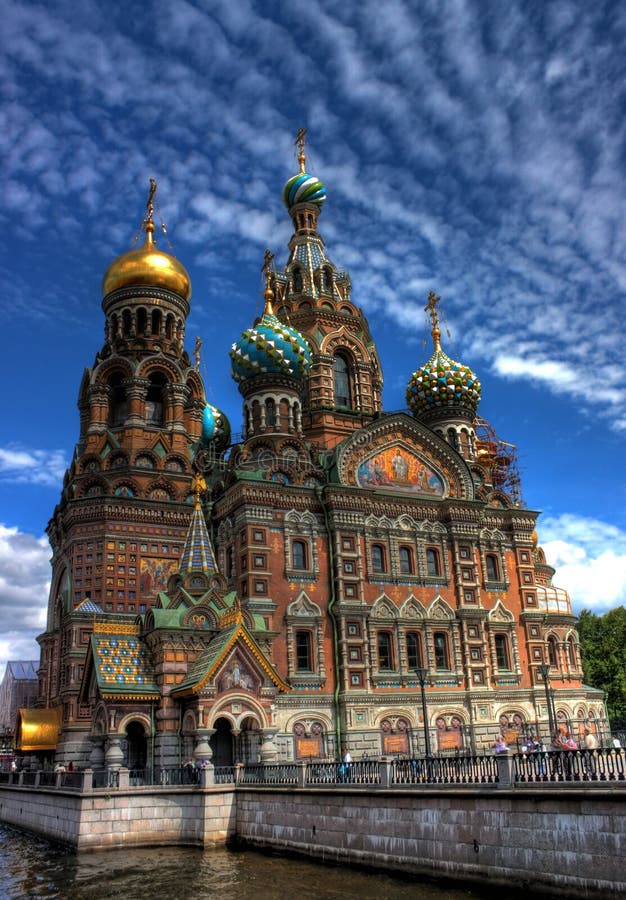 Church of Our Savior on Spilled Blood in Saint-Petersburg, Russia. Church of Our Savior on Spilled Blood in Saint-Petersburg, Russia