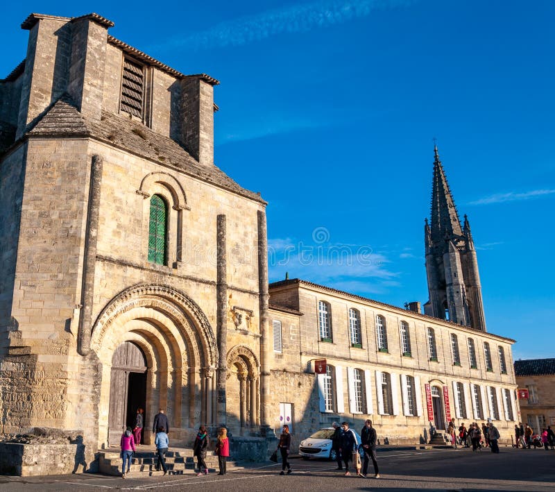 Saint Emilion, Francja Historia i wina zdjęcie stock Saint Emilion, Francja Historia i wina zdjęcie stock