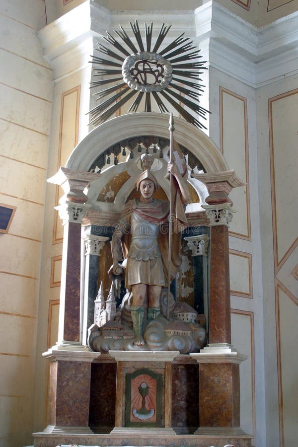 Saint Florian photo stock. Image du chapelle, couleur 90672376