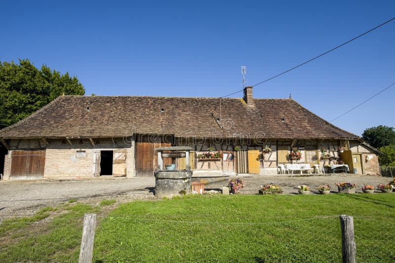 SaintGermainduBois stock photo. Image of flowers, lawn 25035034