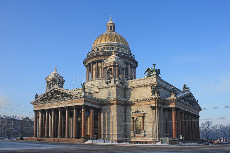 Saint Isaacâ€™s cathedral royalty free stock photography