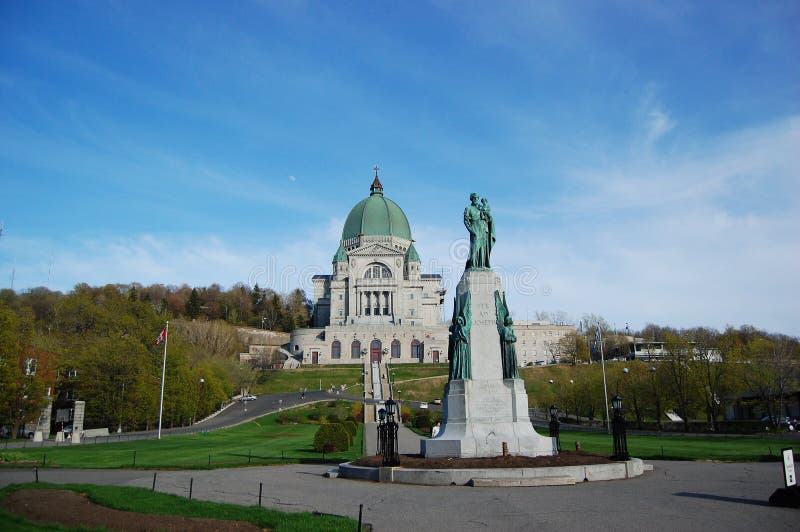 Saint Joseph Oratory in Montreal, Canada royalty free stock photography Saint Joseph Oratory in Montreal, Canada royalty free stock photography