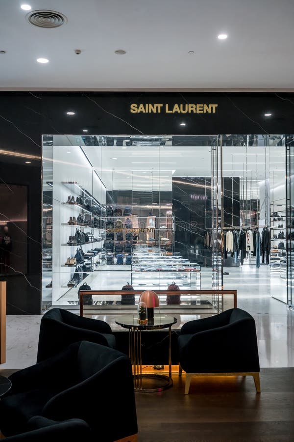 Saint Laurent Shop At Emquatier, Bangkok, Thailand, Mar 8, 2018 ...