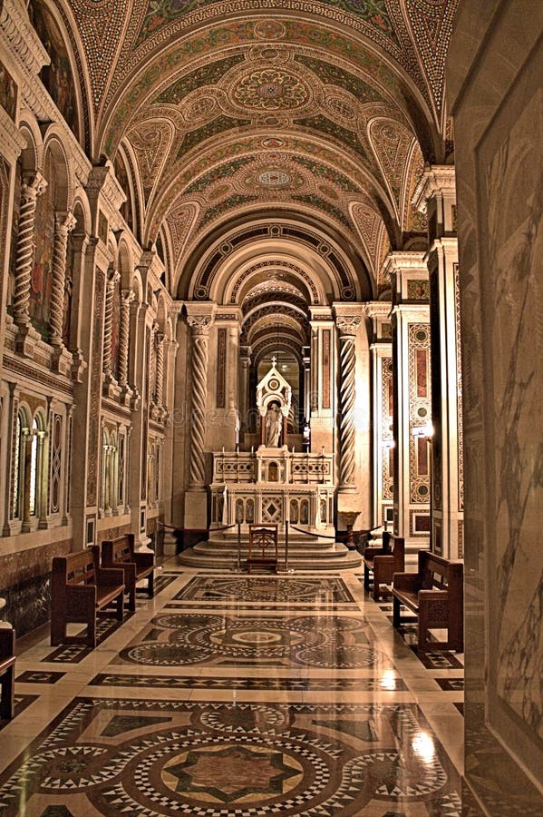 Saint Louis magistrali Katedralna strona Zmienia zdjęcie stock Saint Louis magistrali Katedralna strona Zmienia zdjęcie stock