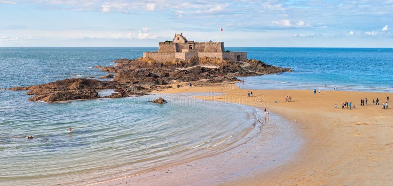 Saint Malo, Bretagna, Francia fotografia stock Saint Malo, Bretagna, Francia fotografia stock