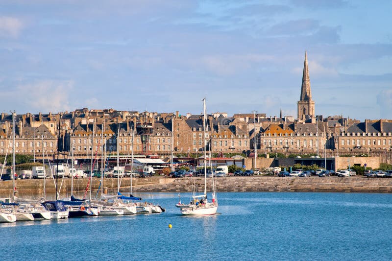 Saint Malo, Bretagne, Frankrijk stock foto's Saint Malo, Bretagne, Frankrijk stock foto's