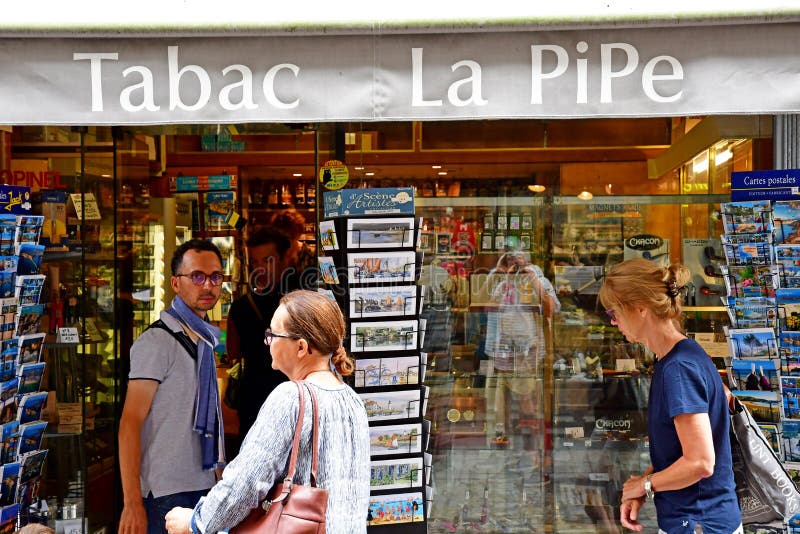 Saint Malo; France - july 28 2019 : store