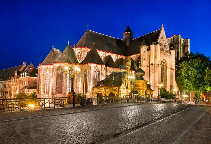 Saint Michael Church in Ghent, Belgium