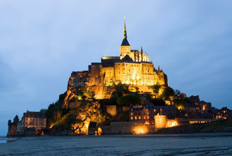 Le Mont Saint Michel, Normandy, France. Le Mont Saint Michel, Normandy, France