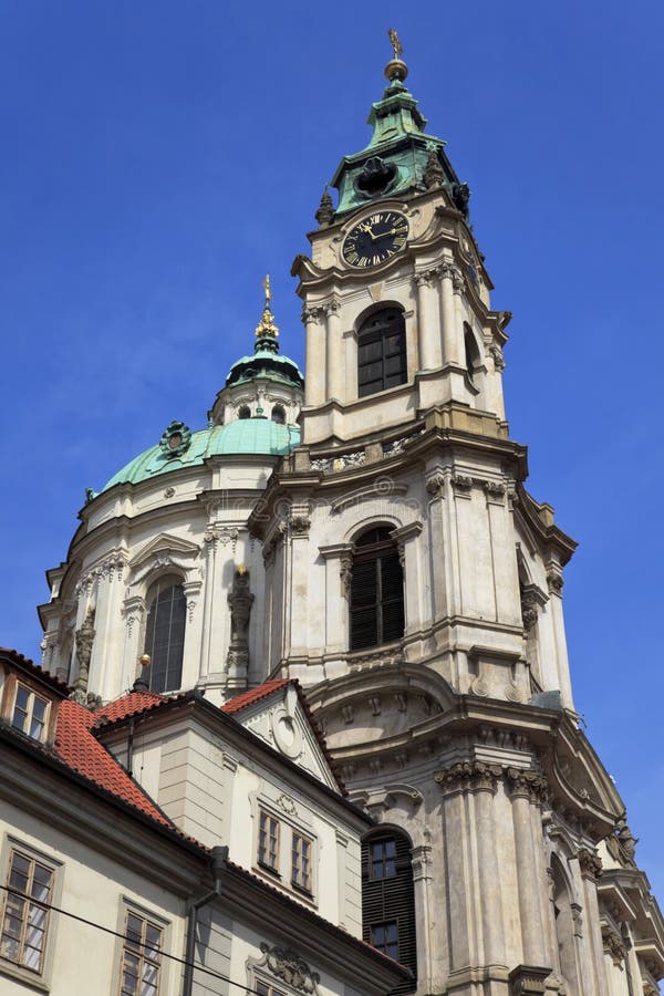 The Saint Nicolas church, Prague, Czech Republic