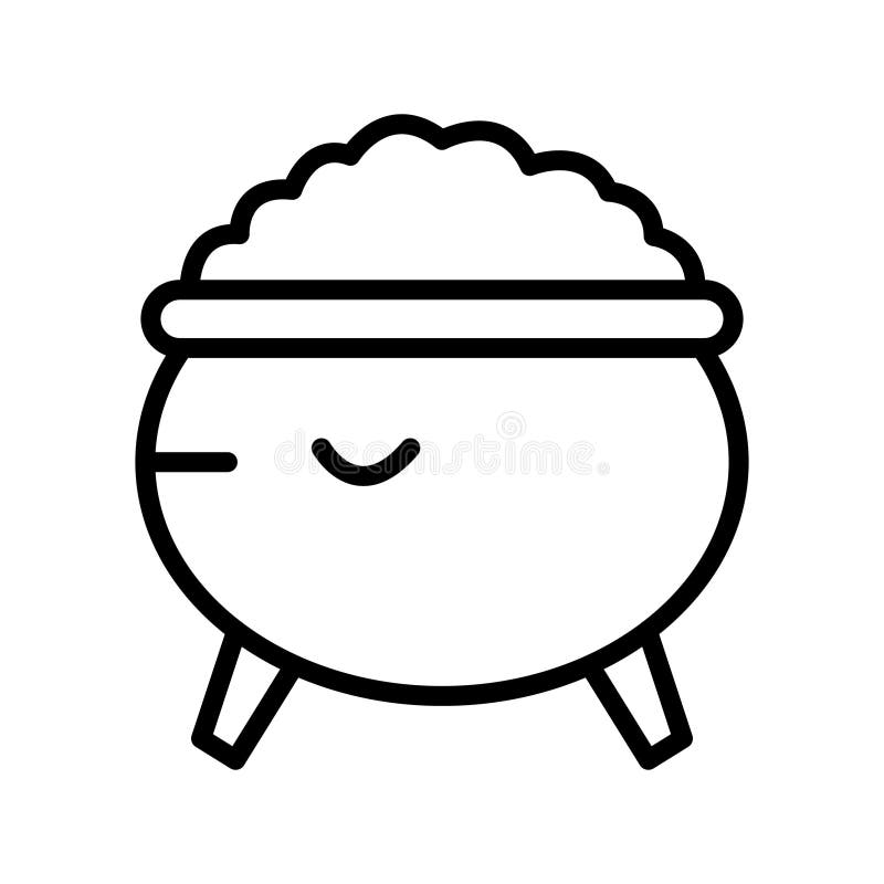 Saint patrice couldorn Isolated Vector icon which can easily modify or edit royalty free illustration