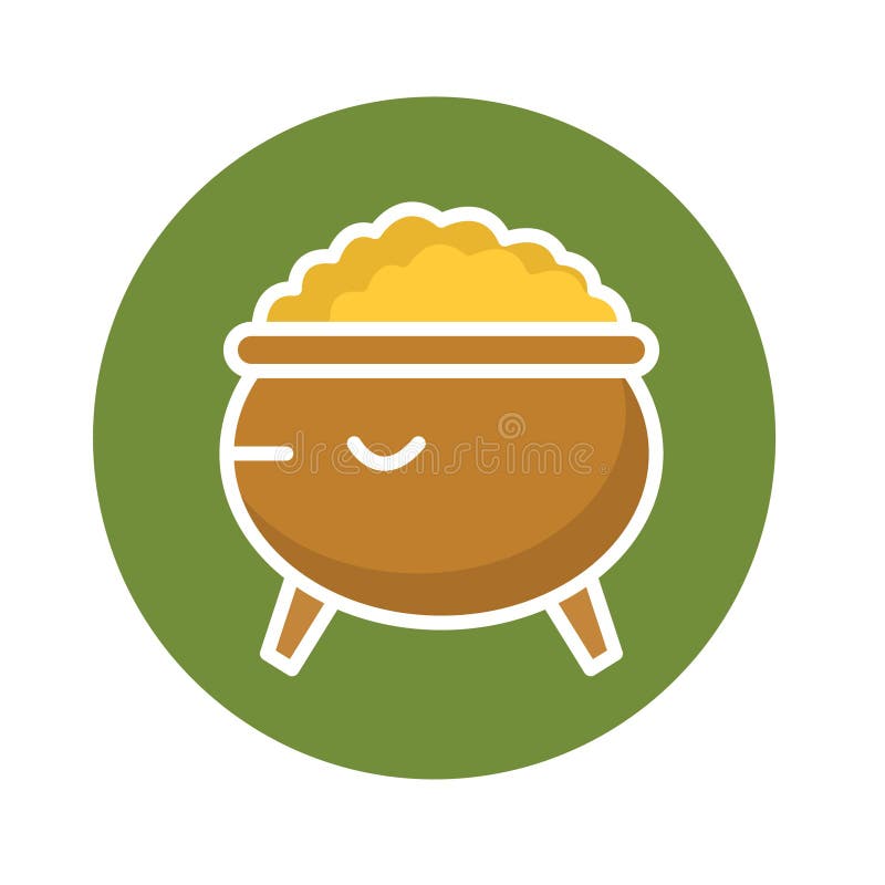 Saint patrice couldorn Isolated Vector icon which can easily modify or edit royalty free illustration
