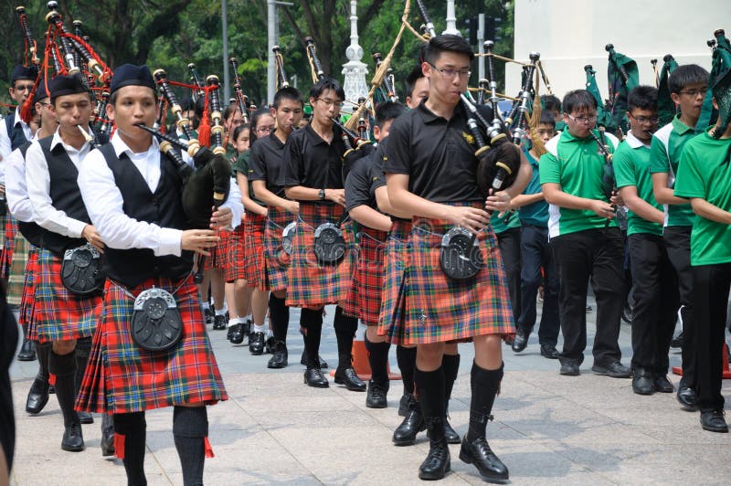 Saint Patrick`s Day Bagpipe Music Band royalty free stock photos Saint Patrick`s Day Bagpipe Music Band royalty free stock photos