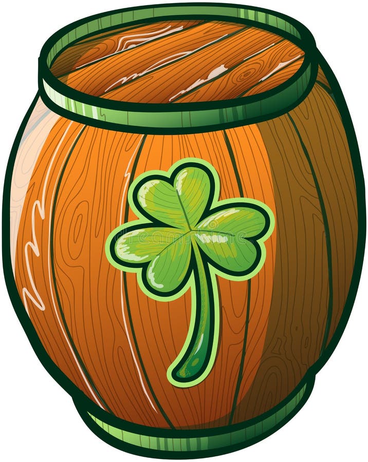 Saint Patricks Day Beer Barrel