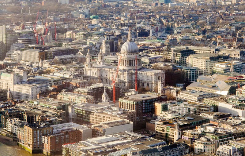 Saint Paul cathedral in London city