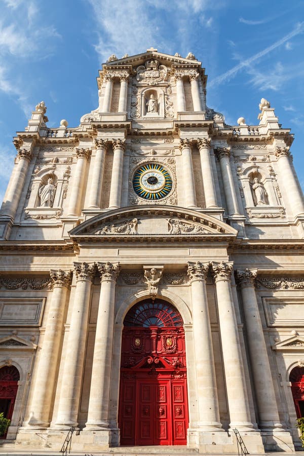 Saint-Paul Saint-Louis Church, Paris, France Stock Photo - Image of basilica, marais: 39387642