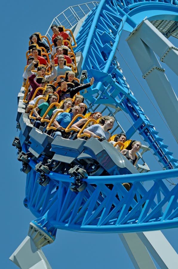 A Popular Attraction is the Russian Roller Coaster Editorial ...