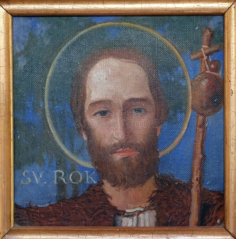 Saint Roch image stock. Image du religieux, spiritualité 96398967