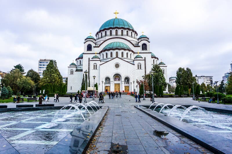 Saint Sava Cathedral de Belgrade image stock Saint Sava Cathedral de Belgrade image stock