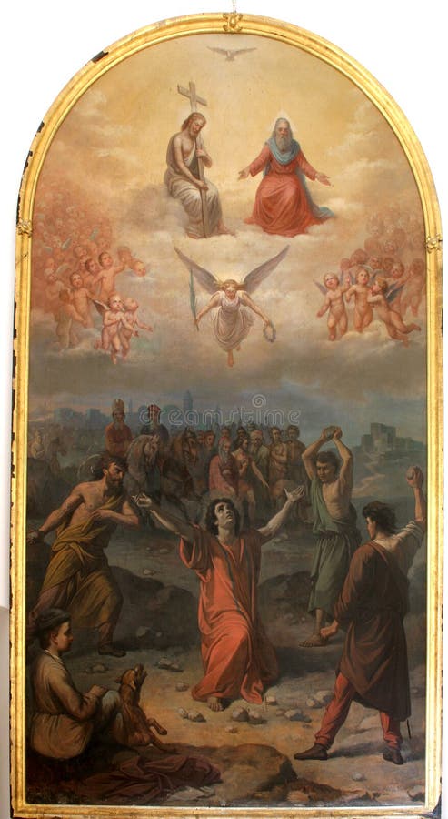Saint Stephen royalty free stock images Saint Stephen royalty free stock images