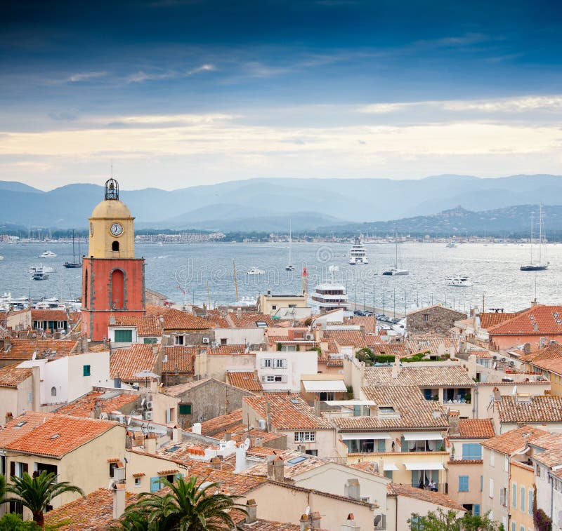 Saint Tropez, France stock image. Image of fishing, luxury - 41051199