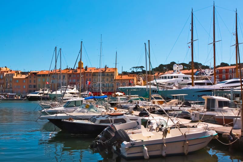 Boats anchored stock image. Image of saint, anchor, marine - 73