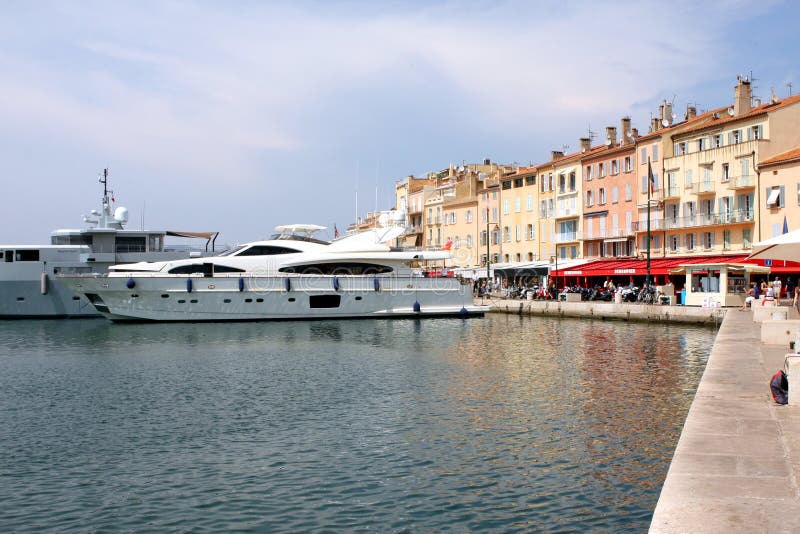 Saint-Tropez Port French Riviera Editorial Image - Image of alpes ...