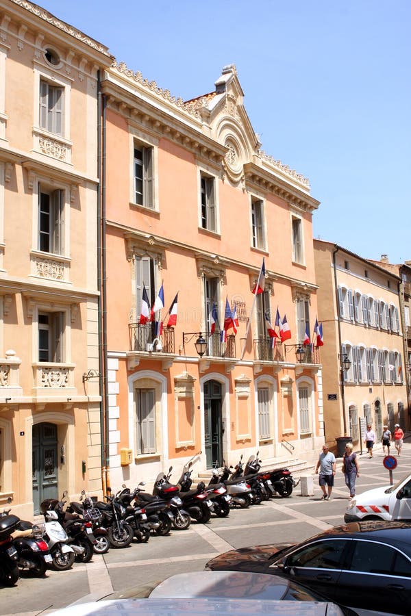 Saint-Tropez Dior Cafe French Riviera Editorial Stock Image