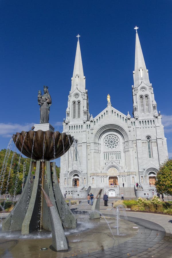 Sainte Anne De beaupré Sanktuarium w Kanada fotografia royalty free Sainte Anne De beaupré Sanktuarium w Kanada fotografia royalty free