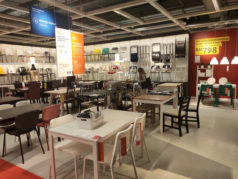 Salón De Exposición De Muebles Ikea En Malasia Foto editorial - Imagen de  casero, marzo: 207633181