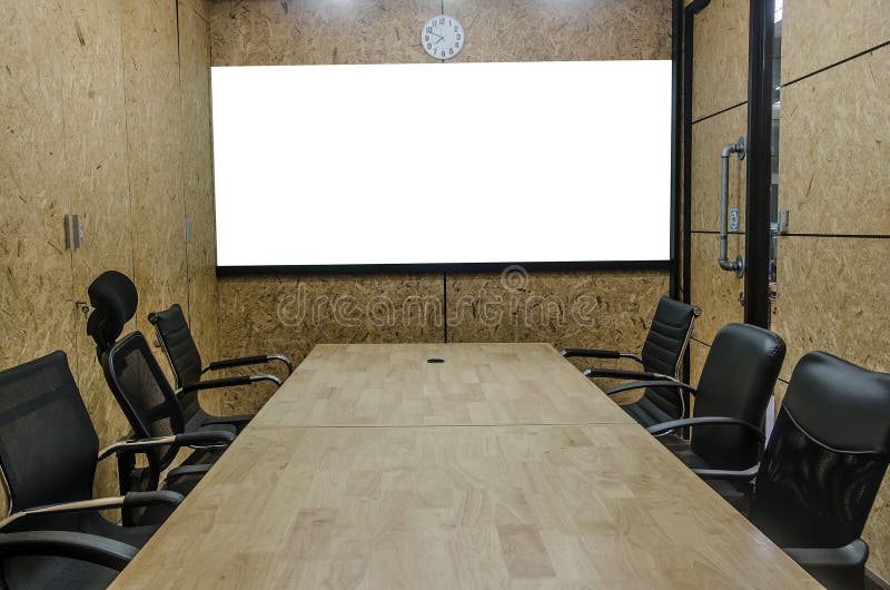Sala de conferencias interior, sala de reunión vacía, sala de reunión, Classro foto de archivo libre de regalías Sala de conferencias interior, sala de reunión vacía, sala de reunión, Classro foto de archivo libre de regalías