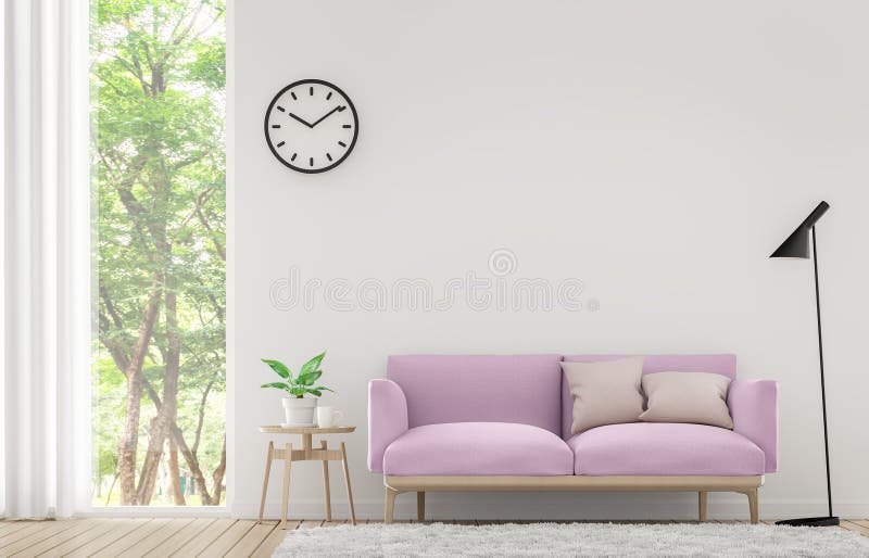 Fondos En Colores Pastel - Bosque Ilustración del Vector - Ilustración