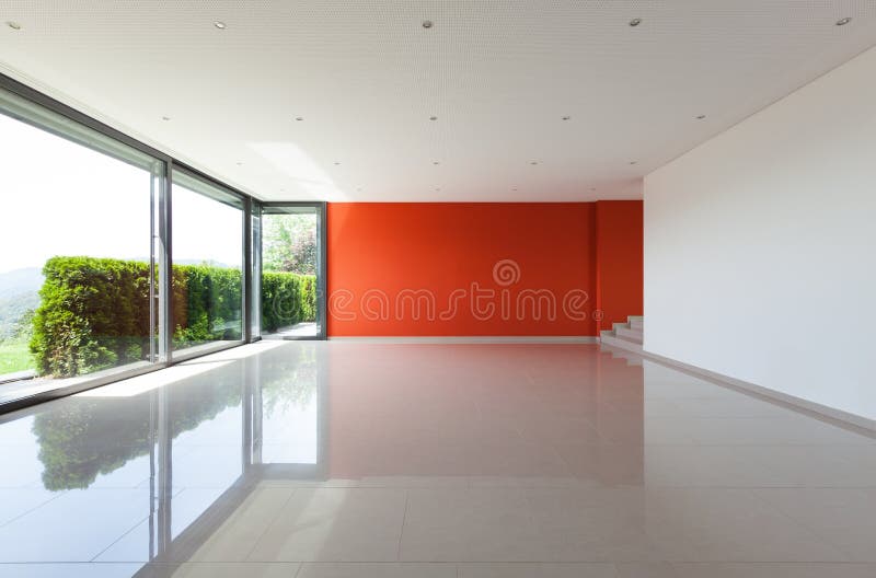 Sala de visitas interior, larga imagens de stock Sala de visitas interior, larga imagens de stock